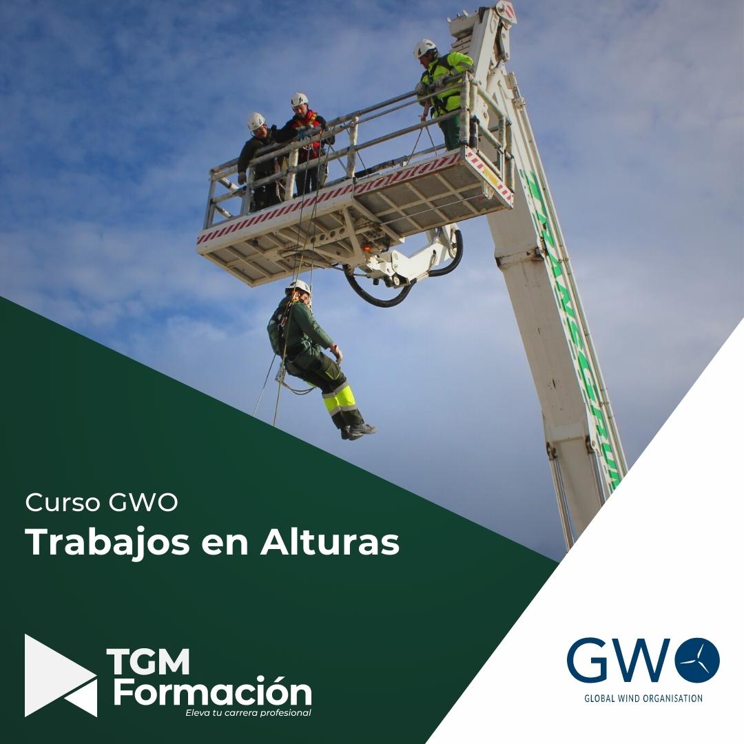 Curso Profesional GWO Trabajos en Altura | TGM Formación