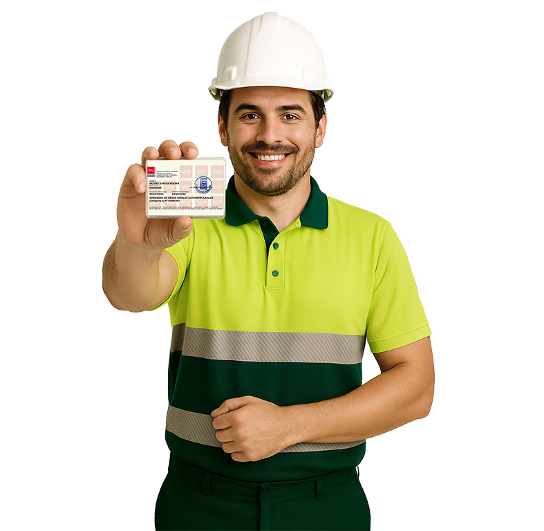 carnet oficial grua movil